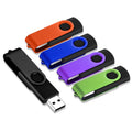 32GB USB Flash Drive 10 Pack, USB Drives 32GB JBOS USB Memory Stick Swivel Gig Stick USB Flash Drives 32GB USB2.0 Pendrive, Thumb Drives 10 Pack, Zip Drive, Jump Drive, 32GB USB (Mixed Colors)